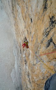 North face of Cima Grande.