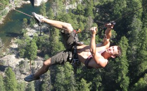 Finn McCann in the Yosemite Valley.