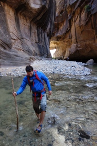 Finn McCann in Zion Canyon