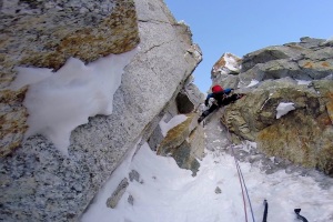 Finn McCann on the top pitch of the Eugster Direct